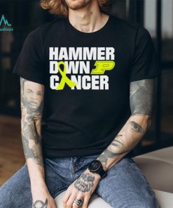 Hammer Down Cancer Purdue Shirt