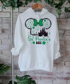 Happy St Patricks Day Minnie Head Castle shirt