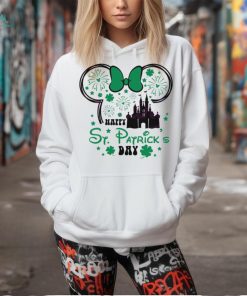 Happy St Patricks Day Minnie Head Castle shirt