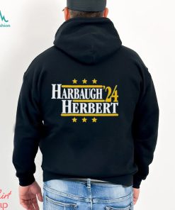 Harbaugh and Herbert ’24 shirt