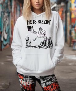 He Is Rizzin Funny Jesus Basketball shirt