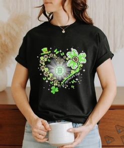 Heart Boston Bruins Hockey St Patrick’s Day Shirt