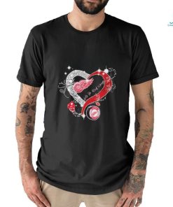 Heart Detroit Red Wings Let’s Go Red Wings Hockey Shirt