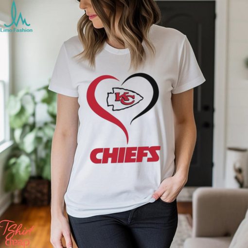 Heart love Kansas City Chiefs Super Bowl LVIII 2024 Shirt