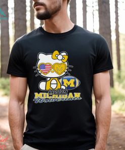Hello Kitty Michigan Wolverines Shirt