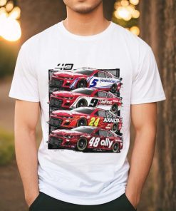 Hendrick Motorsports 4 car Martinsville 2024 shirt