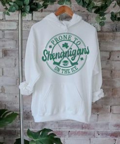 Hockey Prone To Shenanigans On The Ice shirt