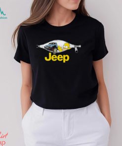 Homer Simpson Jeep Zipper Shirt
