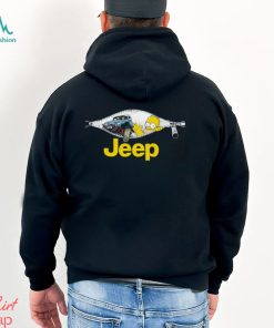 Homer Simpson Jeep Zipper Shirt