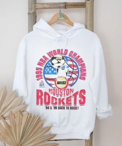 Houston Rockets 1995 NBA World Champions back to back shirt