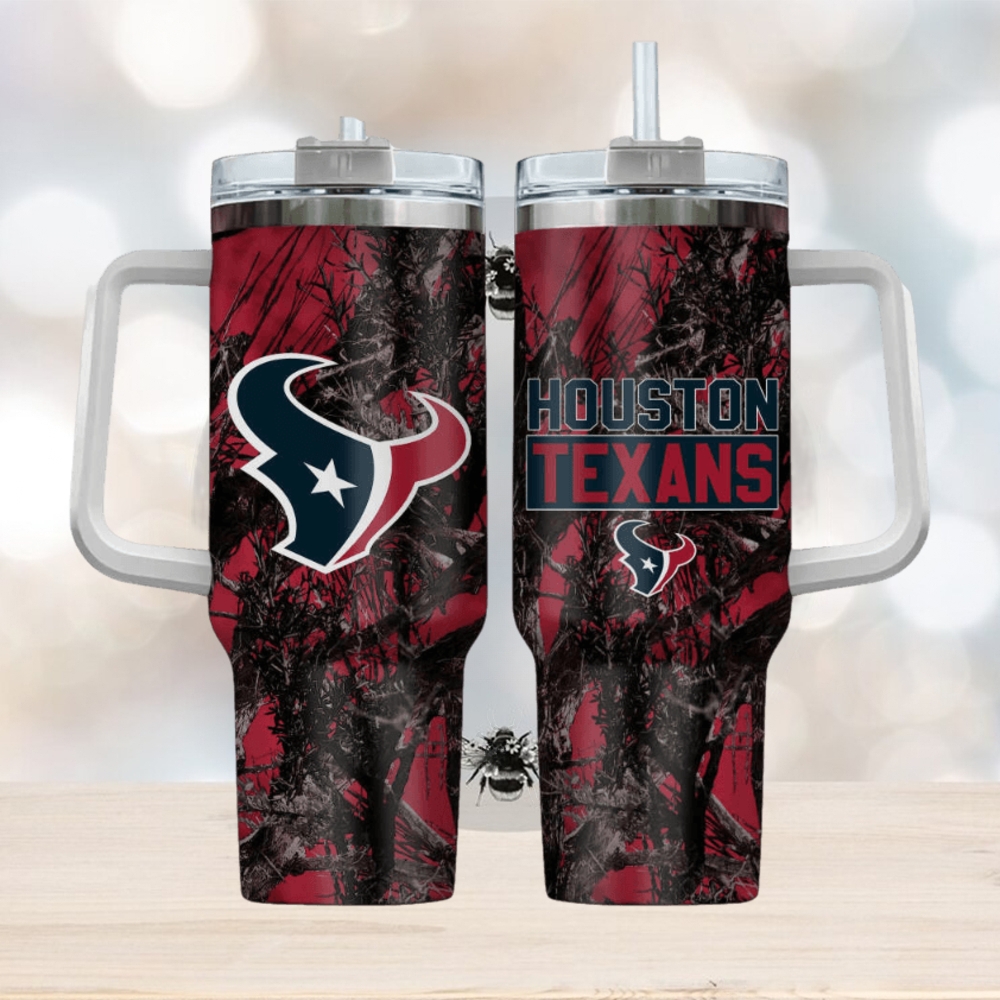 Houston Texans NFL Hunting Personalized Stanley Tumbler 40oz Houston Texans NFL Hunting Personalized Stanley Tumbler 40oz