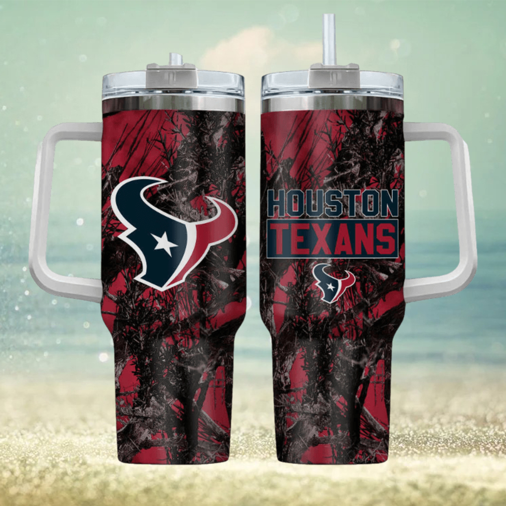 Houston Texans NFL Hunting Personalized Stanley Tumbler 40oz Houston Texans NFL Hunting Personalized Stanley Tumbler 40oz