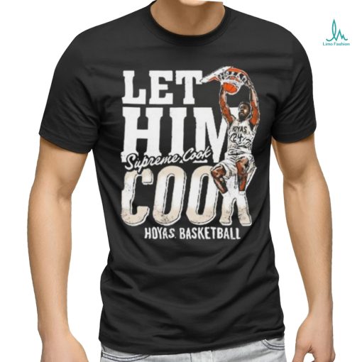 Hoyas Basketball Let Him Cook Supreme Cook Shirt