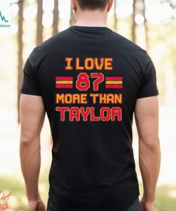 I Love 87 More Than Taylor Shirt