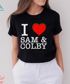 I Love Sam and Colby shirt