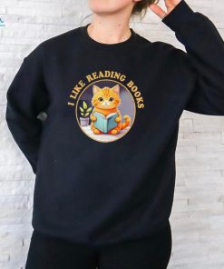 I like reading books cat 2024 shirt