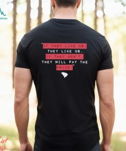 If they like us they like us if they don’t they will pay the price shirt