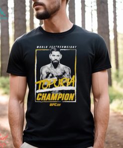 Ilia Topuria UFC 298 and New Champion shirt