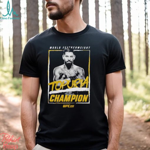 Ilia Topuria UFC 298 and New Champion shirt