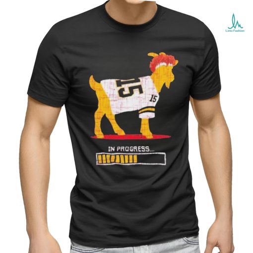 In Progress Patrick Mahomes Goat For Kansas City Super Bowl Shirt