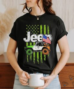 Ireland Car Jeep Flag American Shirt