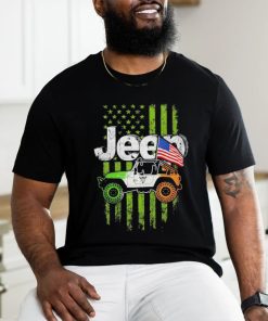 Ireland Car Jeep Flag American Shirt