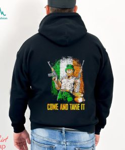 Irish come and take it shirt