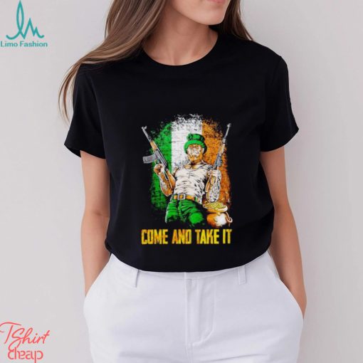 Irish come and take it shirt