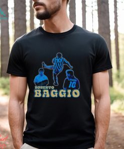 Italia Roberto Baggio graphic shirt