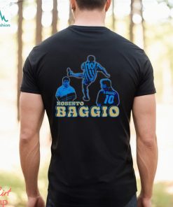 Italia Roberto Baggio graphic shirt