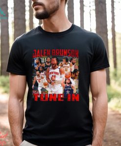Jalen Brunson Tune in bootleg vintage shirt