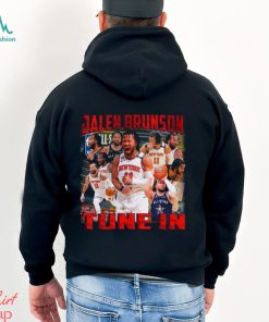 Jalen Brunson Tune in bootleg vintage shirt