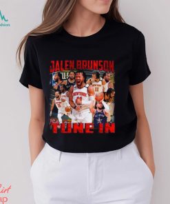 Jalen Brunson Tune in bootleg vintage shirt
