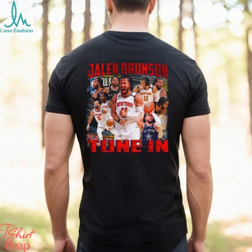 Jalen Brunson Tune in bootleg vintage shirt