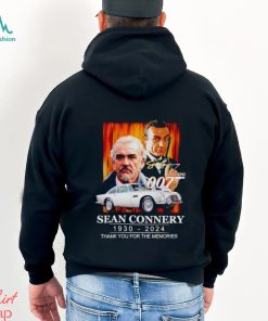 James Bond 007 Sean Connery 1930 2024 thank you for the memories shirt