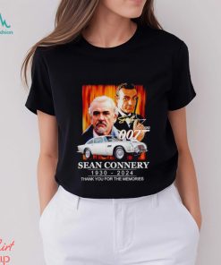 James Bond 007 Sean Connery 1930 2024 thank you for the memories shirt