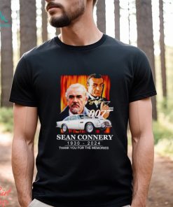 James Bond 007 Sean Connery 1930 2024 thank you for the memories shirt