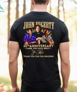 John Fogerty 65th anniversary 1959 2024 thank you for the memories shirt