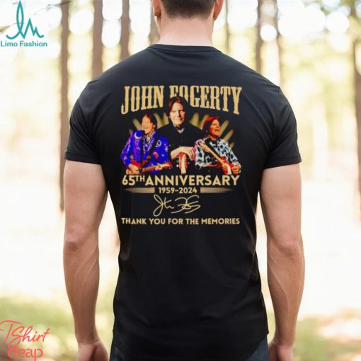 John Fogerty 65th anniversary 1959 2024 thank you for the memories shirt