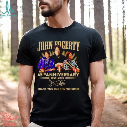 John Fogerty 65th anniversary 1959 2024 thank you for the memories shirt