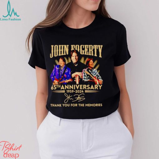 John Fogerty 65th anniversary 1959 2024 thank you for the memories shirt