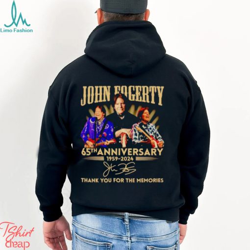 John Fogerty 65th anniversary 1959 2024 thank you for the memories shirt