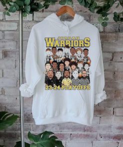 Jordan Warriors 23 24 playoffs shirt
