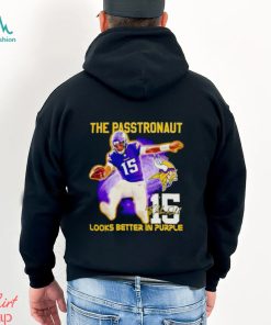 Josh Dobbs The Passtronaut look better in purple shirt, hoodie, sweater, long sleeve and tank top Josh Dobbs The Passtronaut look better in purple shirt