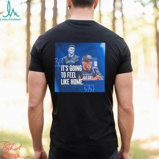 Juan Soto it’s going to feel like home poster shirt