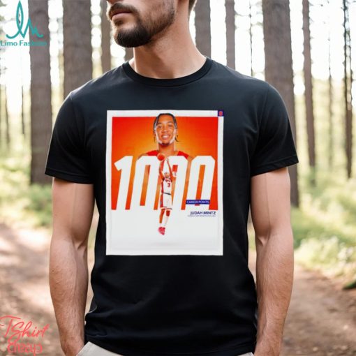 Judah Mintz 66th member of the Orange 1000 point club poster shirt