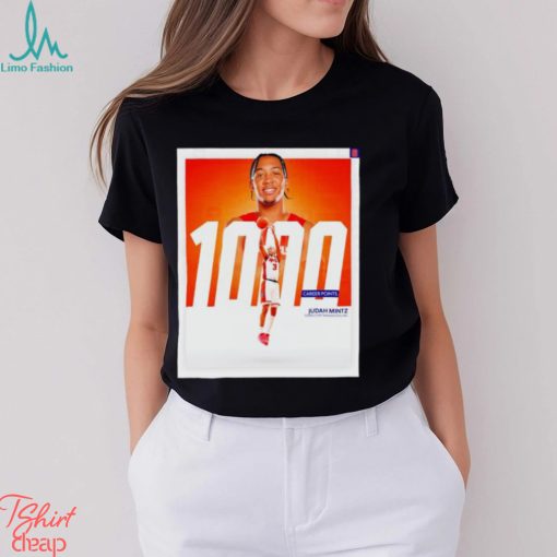 Judah Mintz 66th member of the Orange 1000 point club poster shirt