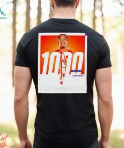Judah Mintz 66th member of the Orange 1000 point club poster shirt