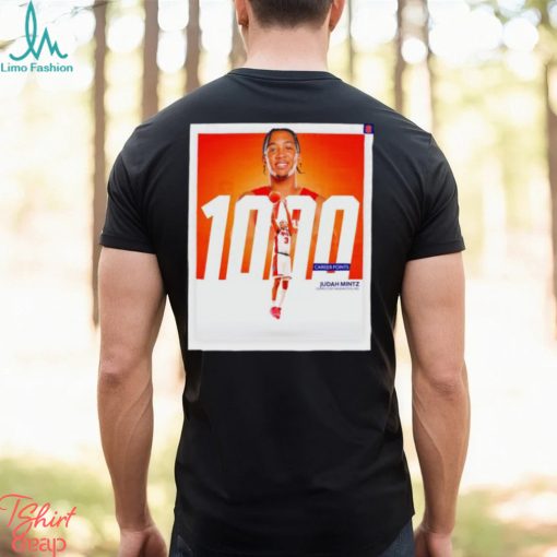 Judah Mintz 66th member of the Orange 1000 point club poster shirt