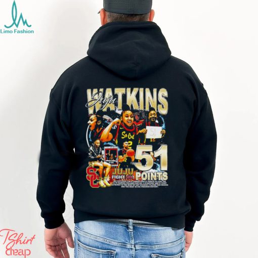 Juju Watkins 51 Points Picture Collage Shirt